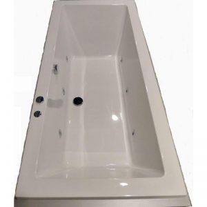 Blinq Duco whirlpool bad 180x80 cm waterinjectie 6 jets