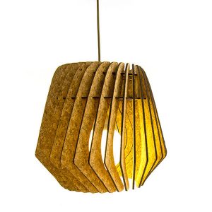 Bomerango Kurk Spin lamp | Mediumhouten Scandinavische design lamp