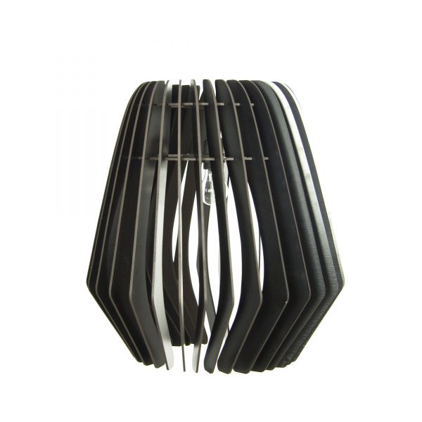 Bomerango Spin lamp | Large | Zwarthouten Scandinavische design lamp