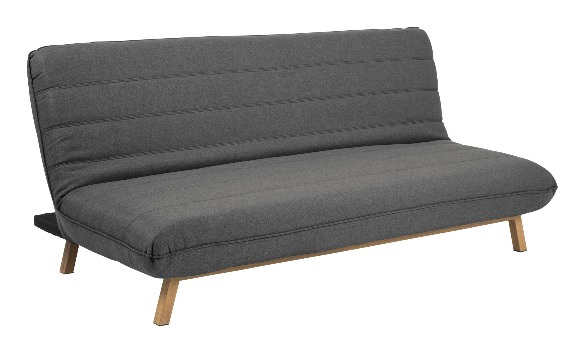 Slaapbank 'Valter' kleur donkergrijs