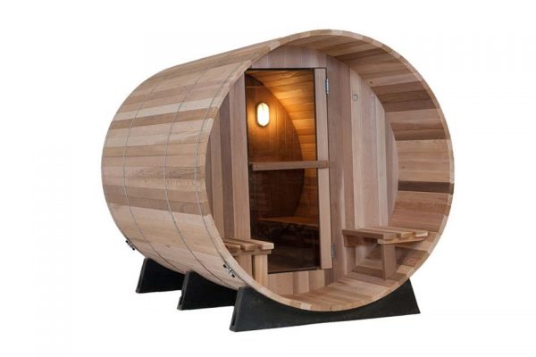 Barrel Sauna Clear 7+1 ft. - Fonteyn