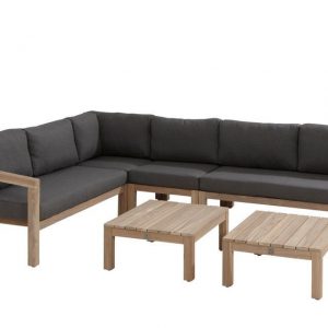 4 Seasons Outdoor Hoekbank Evora 01 Teak 4SO