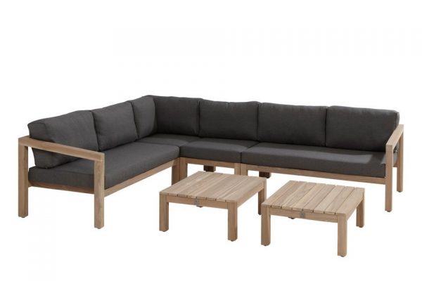 4 Seasons Outdoor Hoekbank Evora 01 Teak 4SO