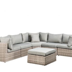 SUNS Loungeset Alicante XL Halfmoon Taupe Fonteyn