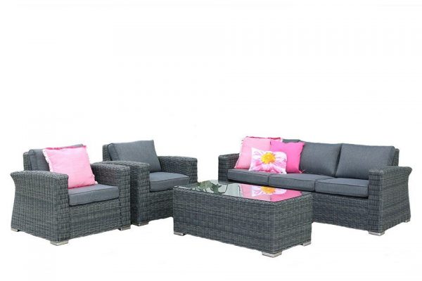 Fonteyn Collectie Loungeset Altona Charcoal Fonteyn