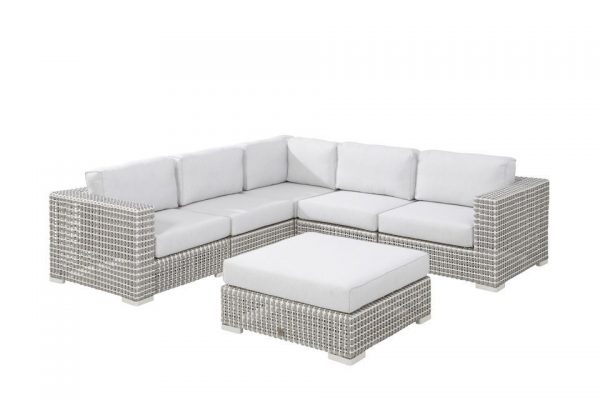 Loungeset Madras White-Latte 4 Seasons Outdoor