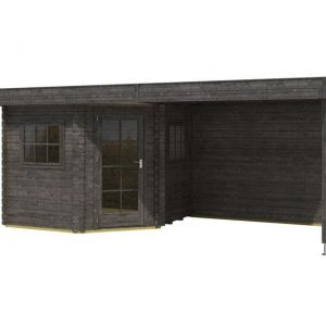 OLP Outdoor Life Products Tuinhuis Karlijn 250 Extra Antraciet gedompeld