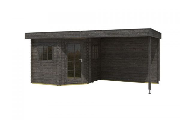 OLP Outdoor Life Products Tuinhuis Karlijn 250 Extra Antraciet gedompeld