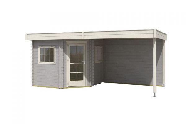 OLP Outdoor Life Products Tuinhuis Karlijn 250 Extra Platinum Grey