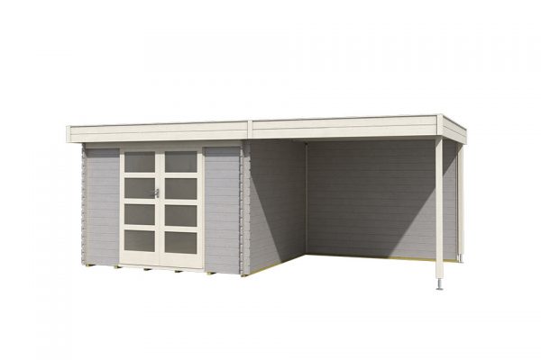 OLP Outdoor Life Products Tuinhuis Olga 300 Extra Platinum Grey