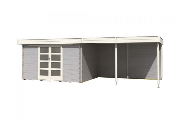 OLP Outdoor Life Products Tuinhuis Xavier 300 Extra Platinum Grey