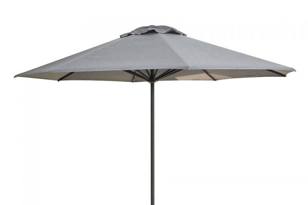 Parasol 350 cm Solar De Luxe - Antraciet / Faded Grey - Fonteyn Collectie