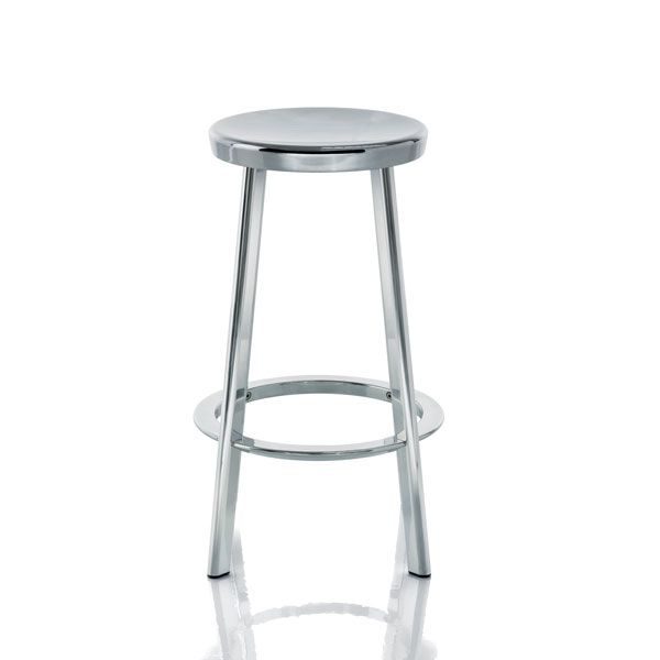 Magis D?j?-vu Stool barkruk medium gepolijst alumium