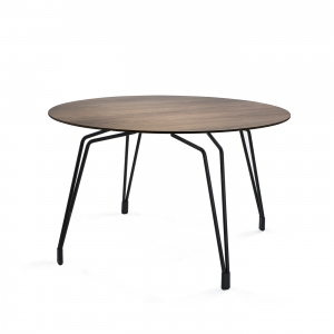 Kubikoff Diamond Table - Ronde Eettafel - Zwart -