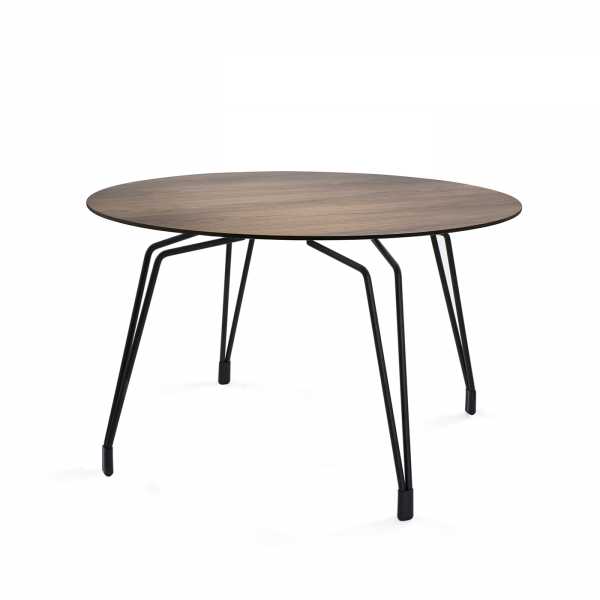 Kubikoff Diamond Table - Ronde Eettafel - Zwart -