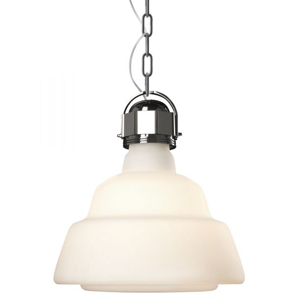 Diesel Glas hanglamp wit 41cm