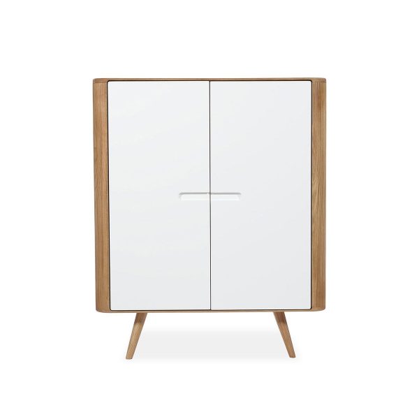 Gazzda Ena Cabinet - Twee deurs - Scandinavische opbergkast - Retro