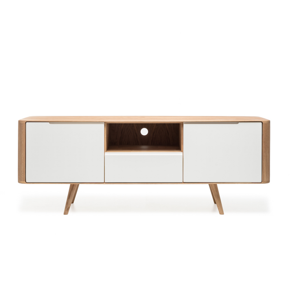 Gazzda Ena TV Sideboard Two - Scandinavisch TV meubel - Retro - Loca / Lodge