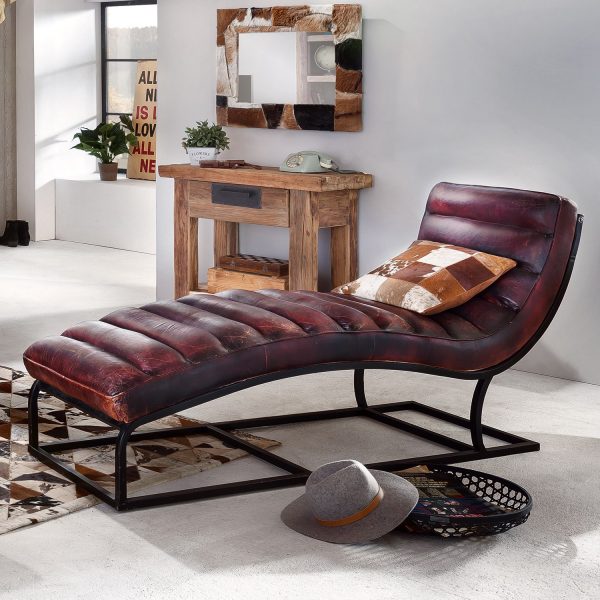 Artistiq Loungefauteuil 'Donald' Donkerbruin leder