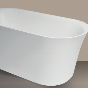 Xenz Flavio vrijstand bad 160 x 72 cm wit Solid Surface