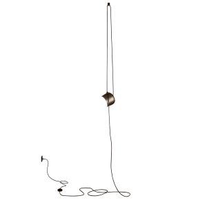 Flos Aim hanglamp LED met stekker bruin