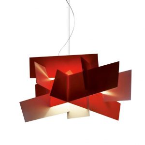 Foscarini Big Bang hanglamp rood