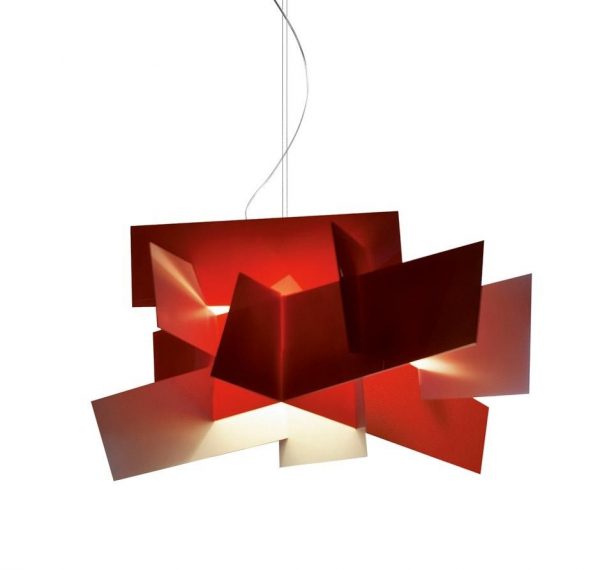 Foscarini Big Bang hanglamp LED dimbaar rood