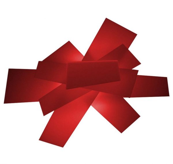 Foscarini Big Bang plafondlamp rood
