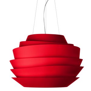 Foscarini Le Soleil hanglamp LED dimbaar rood