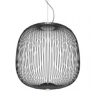 Foscarini Spokes 2 hanglamp LED dimbaar grafiet