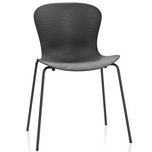 Fritz Hansen Nap Chair stoel zonder armleuningen pepper grey