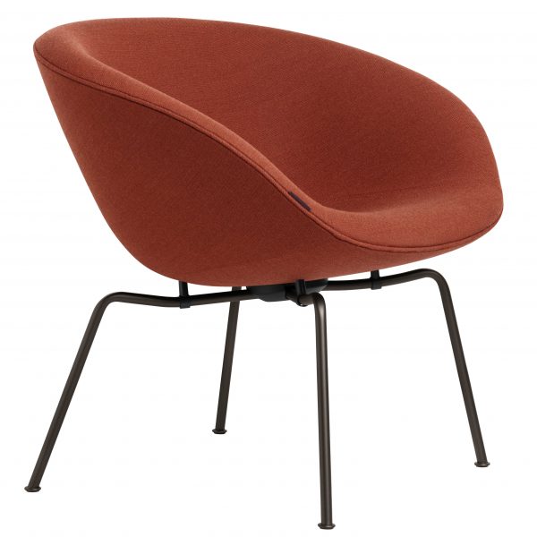 Fritz Hansen Pot fauteuil black