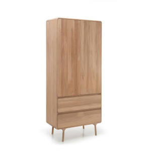 Gazzda Fawn Wardrobe - Houten kledingkast - Scandinavisch