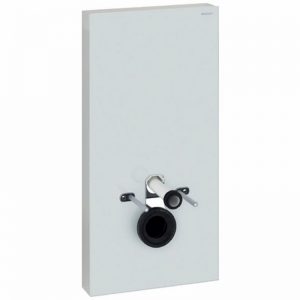 Geberit Monolith plus module voor wandcloset h101 glas umbra-aluminium