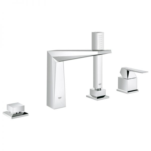 Grohe Allure brilliant 4-gats badrandcombinatie met douchegarnituur chroom