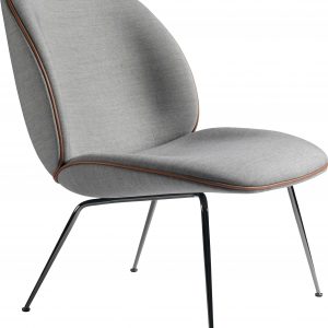 Gubi Beetle Lounge fauteuil Remix 143 chroom onderstel