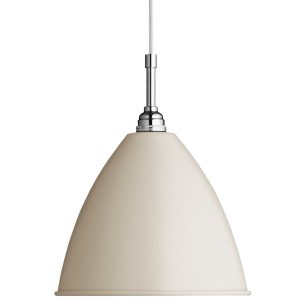 Gubi Bestlite BL9 hanglamp M off white/chroom