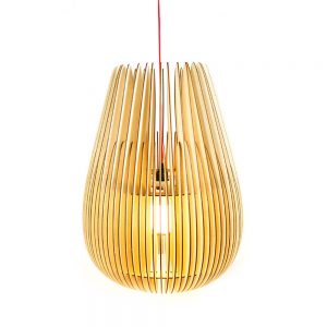 Bomerango Halley lamp | Extra largehouten Scandinavische design lamp