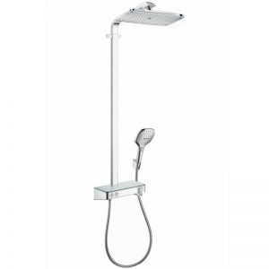 Hansgrohe Raindance select e 360 showerpipe tablet chroom