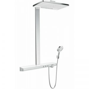 Hansgrohe Rainmaker select 460 2jet showerpipe es wit-chroom