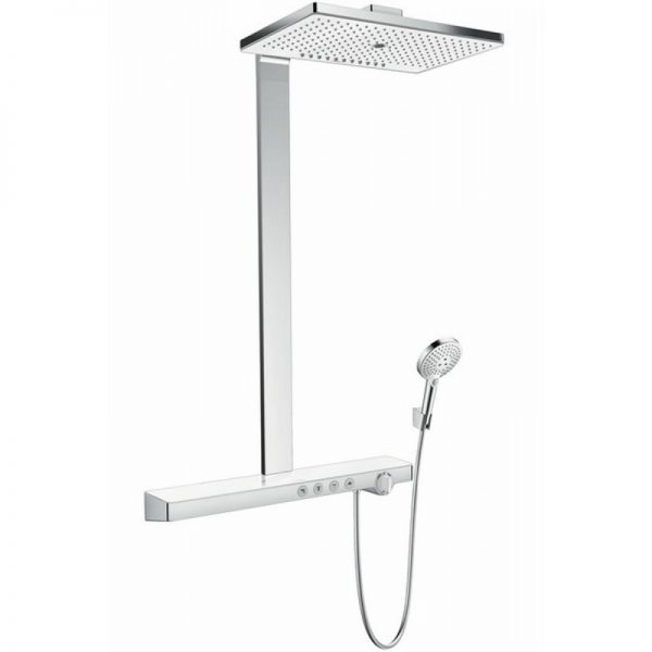 Hansgrohe Rainmaker select 460 3jet showerpipe es wit-chroom