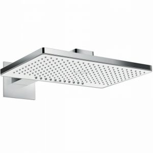 Hansgrohe Rainmaker select 460 afdekset 2jet hoofddouche wit-chroom