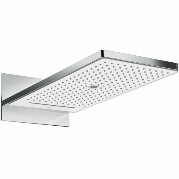 Hansgrohe Rainmaker select 580 afdekset 3jet hoofddouche wit-chroom