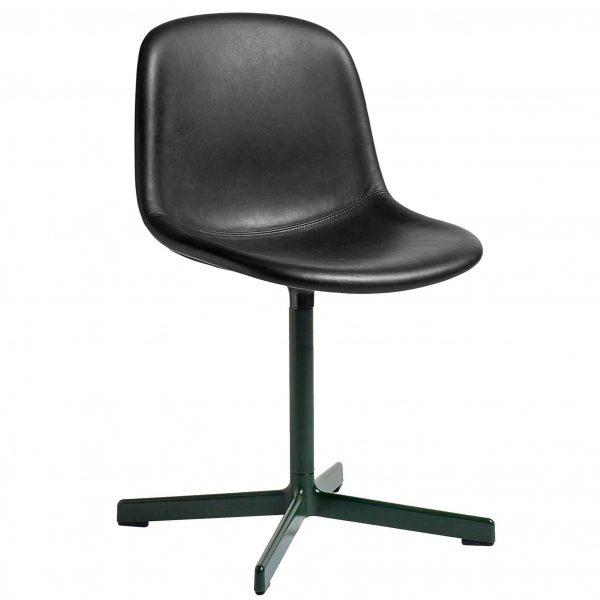 Hay Neu10 Chair Alu Swivel v1 Green base w. Silk/SIL0681