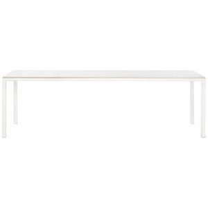Hay Table T12 tafel rechte hoeken - frame: wit - top: wit laminaat - 160x80x74