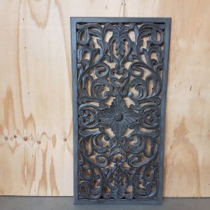 Houten wandpaneel Verona burnt grey 60 x 120 cm