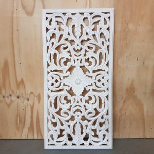 Houten wandpaneel Verona white wash 60 x 120 cm