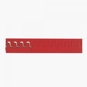 Ponoq kapstop rood-wit 744 mm 12 haken