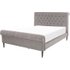 Orkney super kingsize bed, 180 x 200cm, uilgrijs