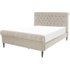 Orkney super kingsize bed, 180 x 200cm, zacht creme